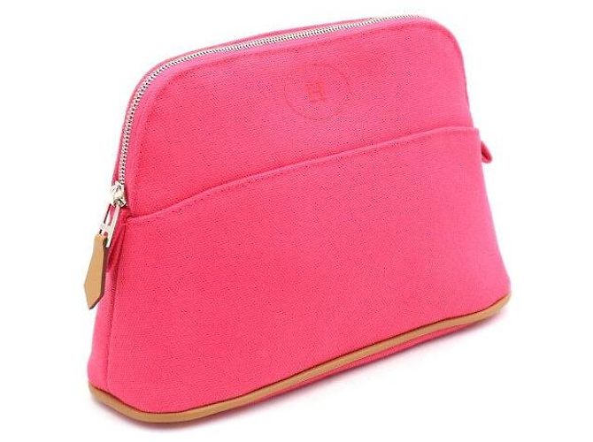 Hermès Hibiscus Bolide Case Mini Pouch Bag Pink - Ansicht 3
