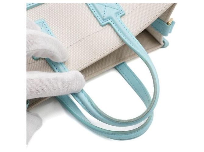 Burberry Canvas Mini Freya Pocket Tote Bag und Umhängetasche - Ansicht 10