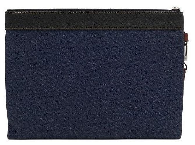 Louis Vuitton Clutch Pochette To Go Denim Blue - vista 5