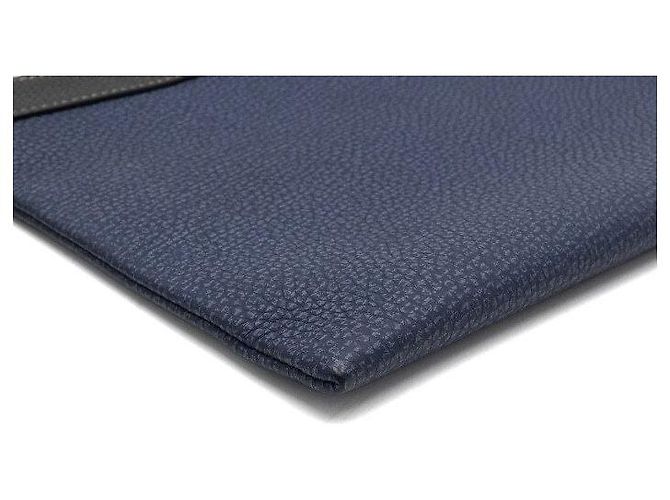 Louis Vuitton Clutch Pochette To Go Denim Blue - vista 8