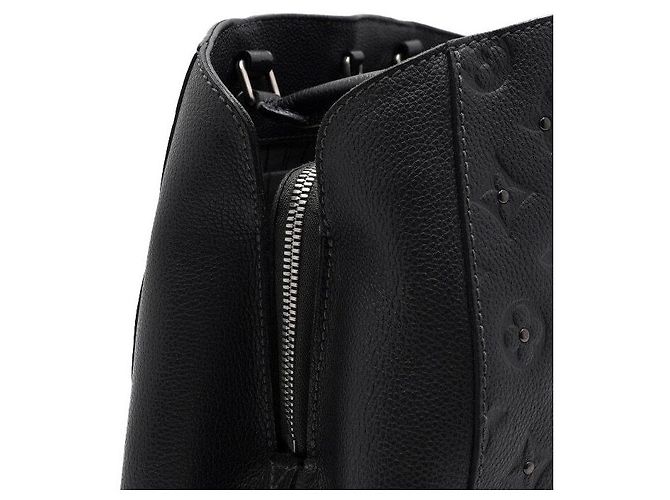 Louis Vuitton Montaigne MM Tote Bag und Schultertasche in Monogram Black Empriente Studs Braun - Ansicht 11