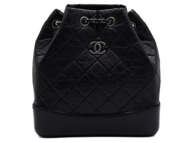 Chanel Gabrielle Kleiner Rucksack Schwarz - Ansicht 2