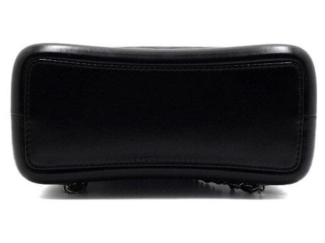 Chanel Gabrielle Kleiner Rucksack Schwarz - Ansicht 7