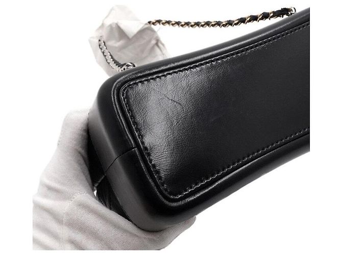 Chanel Gabrielle Kleiner Rucksack Schwarz - Ansicht 9