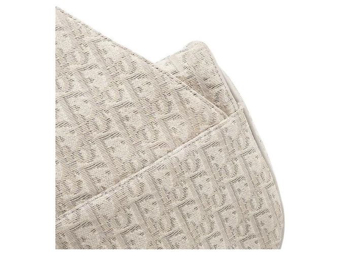 Dior Borsa a tracolla unisex Beige Saddle Bag Marrone - vista 10