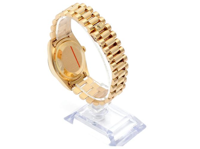 Rolex Orologio Day-Date Original Diamond Jubilee Motif Computer Dial in oro da uomo D'oro - vista 5