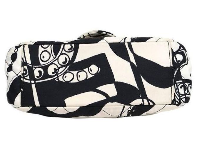 Chanel Zweifarbiger Print Top-Handle Schulterbeutel Mehrfarben - Ansicht 4