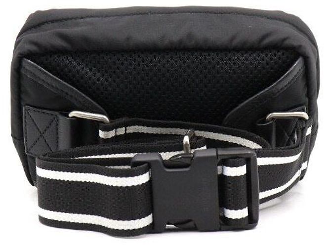 Givenchy Borsa a tracolla unisex Avenue George Nylon Waist Nero - vista 5