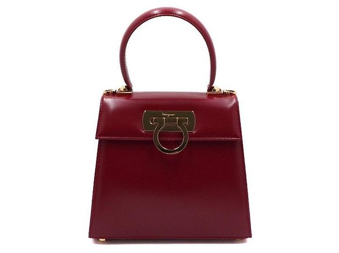 Salvatore Ferragamo Kleiner Top-Handle-Bag Rot - Ansicht 2