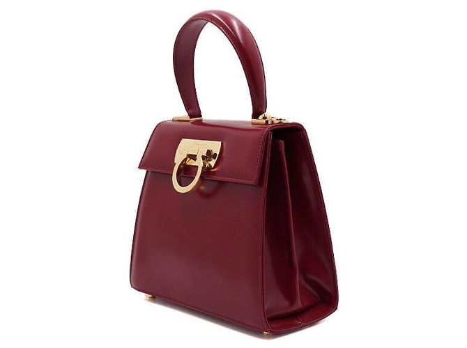 Salvatore Ferragamo Kleiner Top-Handle-Bag Rot - Ansicht 3