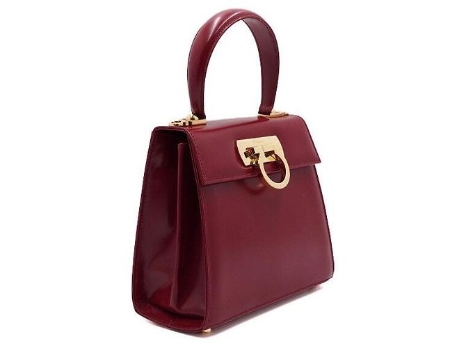 Salvatore Ferragamo Kleiner Top-Handle-Bag Rot - Ansicht 4
