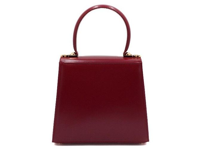 Salvatore Ferragamo Kleiner Top-Handle-Bag Rot - Ansicht 5