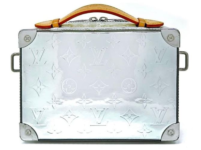 Louis Vuitton Baule Monogram Mirror Handle Trunk Multicolore - vista 4