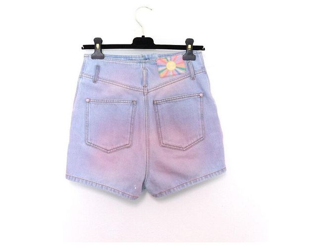 Chanel Short de denim lavado Cruise para mujer Multicolor - vista 3