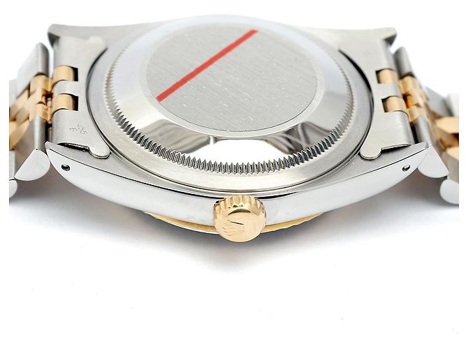 Rolex Datejust Men's Comb Watch Silver Dial Aftersetting Tenpoint Silvery - view 13