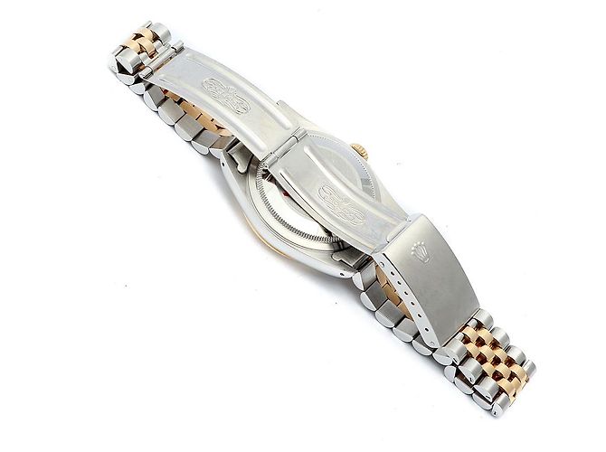 Rolex Datejust Men's Comb Watch Silver Dial Aftersetting Tenpoint Silvery - view 15