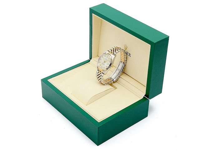 Rolex Datejust Men's Comb Watch Silver Dial Aftersetting Tenpoint Silvery - view 26