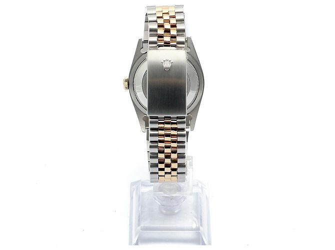 Rolex Datejust Men's Comb Watch Silver Dial Aftersetting Tenpoint Silvery - view 6