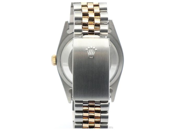 Rolex Datejust Men's Comb Watch Silver Dial Aftersetting Tenpoint Silvery - view 7