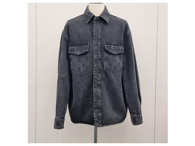 Louis Vuitton Denim Carpenter Jacke Schwarz - Ansicht 5