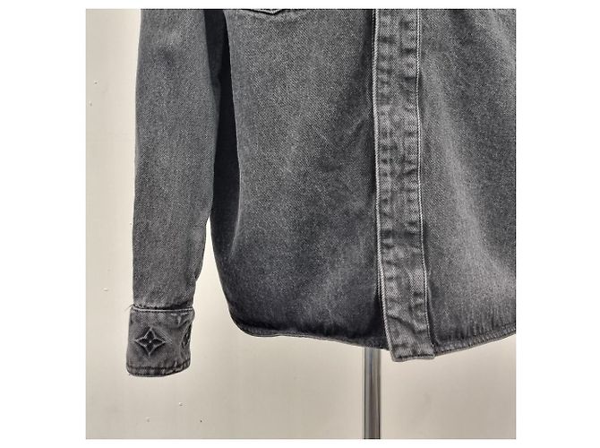 Louis Vuitton Denim Carpenter Jacke Schwarz - Ansicht 6