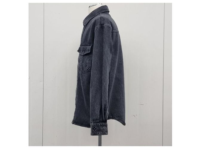 Louis Vuitton Denim Carpenter Jacke Schwarz - Ansicht 7