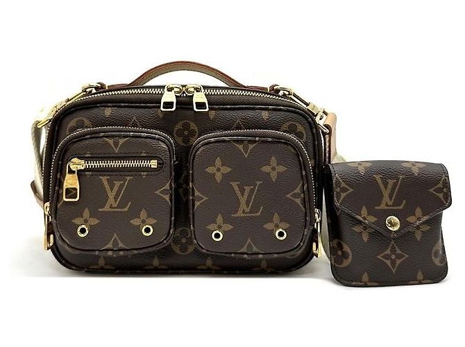 Louis Vuitton Borsa a tracolla Utility Monogram Nero - vista 5
