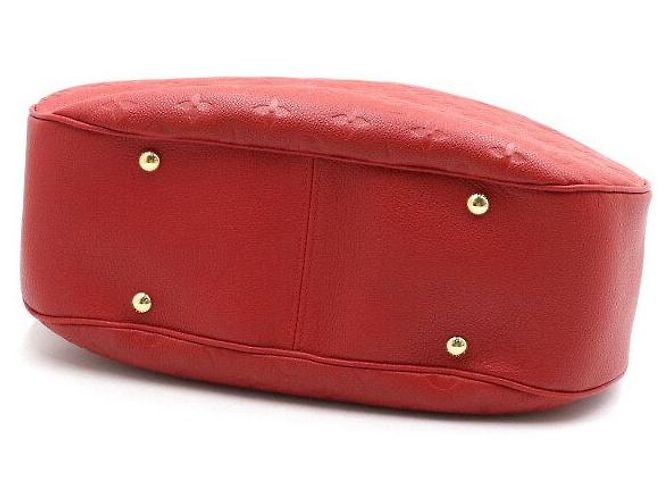 Louis Vuitton Borsa a Spalla e Borsa a Tracolla Monogram Empreinte Spontini Rossa Rosso - vista 7