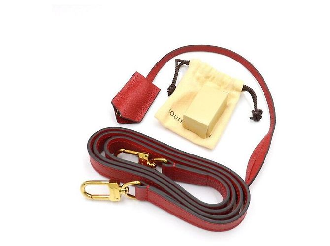 Louis Vuitton Borsa a Spalla e Borsa a Tracolla Monogram Empreinte Spontini Rossa Rosso - vista 8
