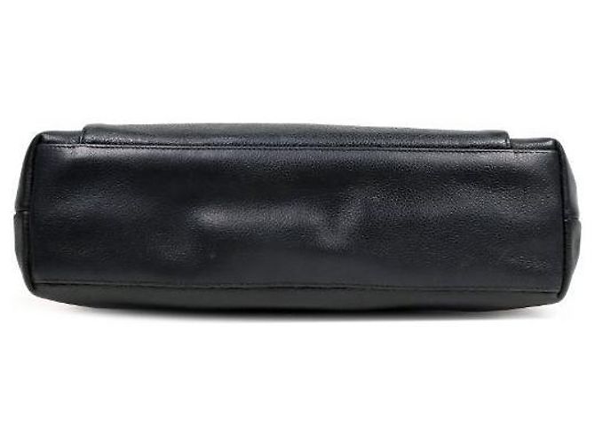 Chanel Borsa a Spalla Black Caviar CC Pocket Nero - vista 4