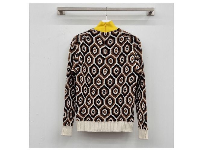 Prada Jacquard-Kaschmirwollstrick - Ansicht 7