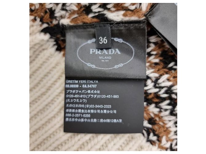 Prada Jacquard-Kaschmirwollstrick - Ansicht 8