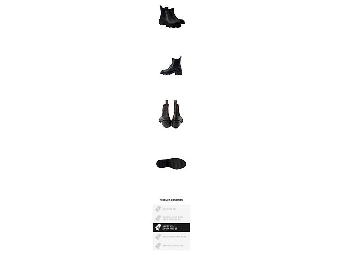 Louis Vuitton Ankle Boots Schwarz - Ansicht 2