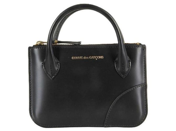 Comme Des Garcons Portafoglio pouch con manico classico - vista 3