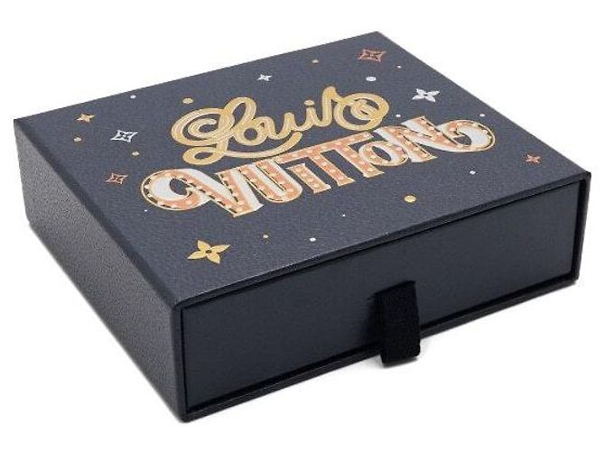 Louis Vuitton Portachiavi con catena Fleur de Monogram D'oro - vista 6