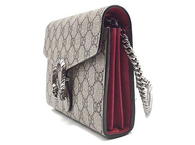 Gucci Mini borsa a tracolla Dionysus con catena Marrone - vista 2