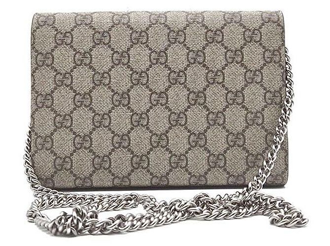 Gucci Mini borsa a tracolla Dionysus con catena Marrone - vista 3