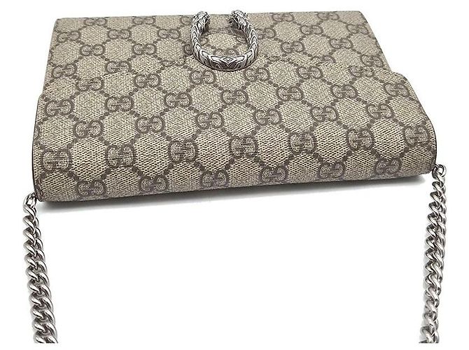 Gucci Mini borsa a tracolla Dionysus con catena Marrone - vista 6