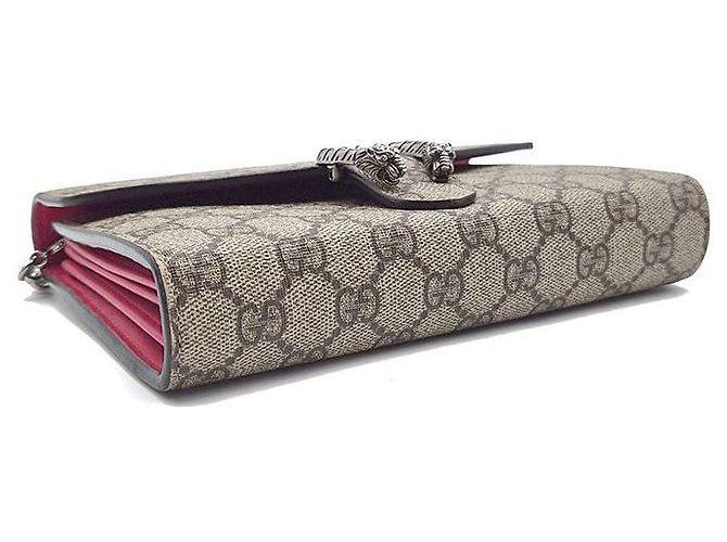Gucci Mini borsa a tracolla Dionysus con catena Marrone - vista 7