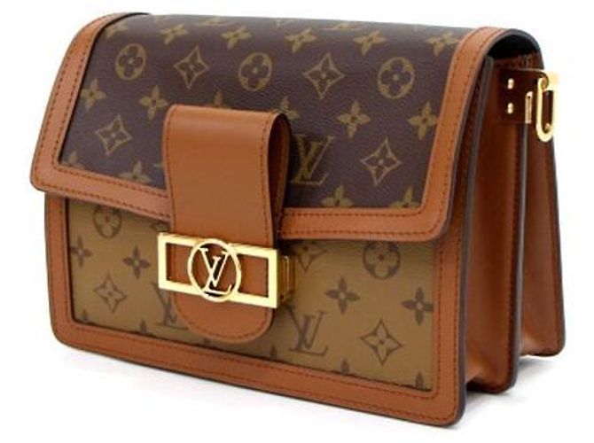 Louis Vuitton Borsa a tracolla Dolphin MM in Monogram Canvas Multicolore - vista 3