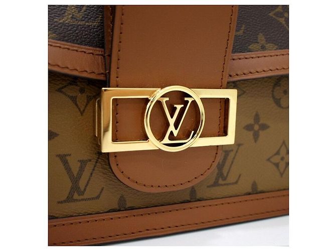 Louis Vuitton Borsa a tracolla Dolphin MM in Monogram Canvas Multicolore - vista 4