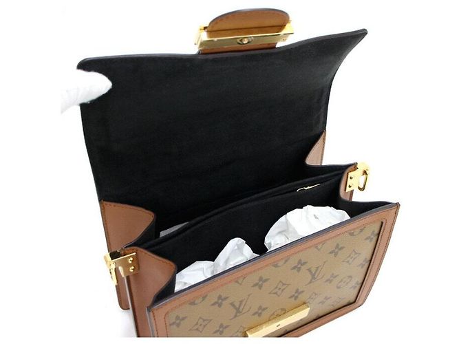 Louis Vuitton Borsa a tracolla Dolphin MM in Monogram Canvas Multicolore - vista 5