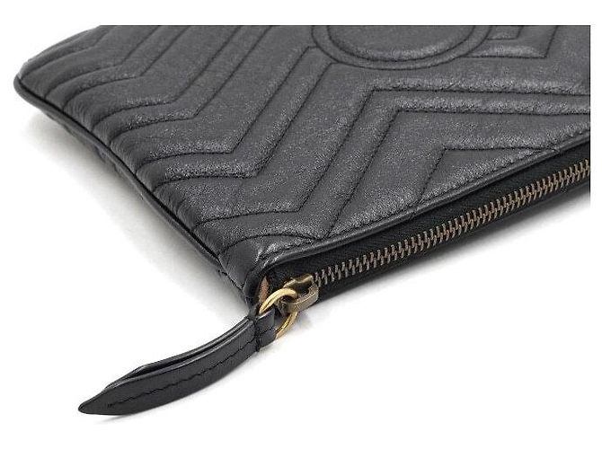 Gucci Clutch Matelassé Nero - vista 8
