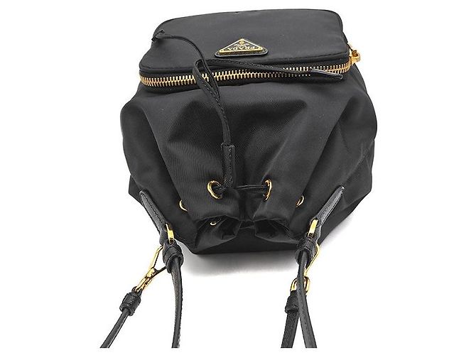 Prada Borsa Tote Duet e Borsa a tracolla in Re-Nylon Nero - vista 6