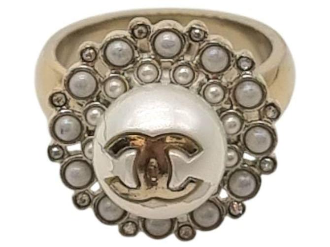 Chanel Ring mit Perlenornament Mehrfarben - Ansicht 4