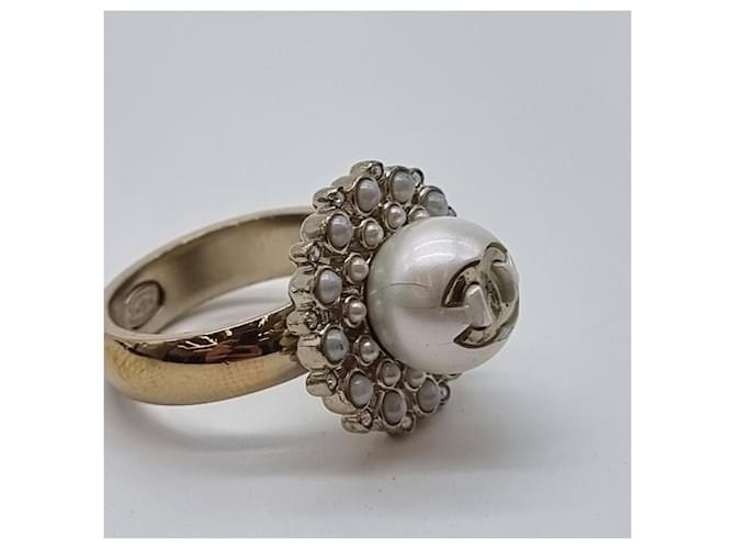 Chanel Ring mit Perlenornament Mehrfarben - Ansicht 8