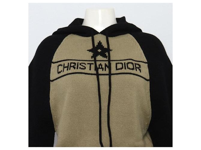 Dior Strick-Kapuzenpullover aus Kaschmir für Damen Golden - Ansicht 2