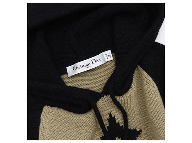 Dior Strick-Kapuzenpullover aus Kaschmir für Damen Golden - Ansicht 5