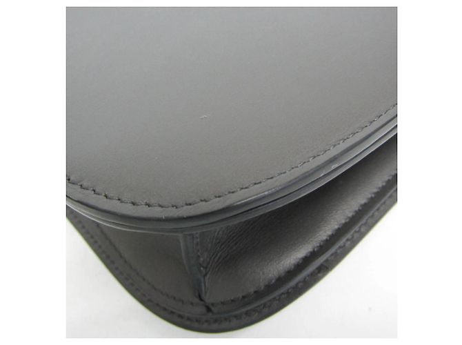 Céline Celine Classic Box Smooth Leather Medium Castaño - vista 7
