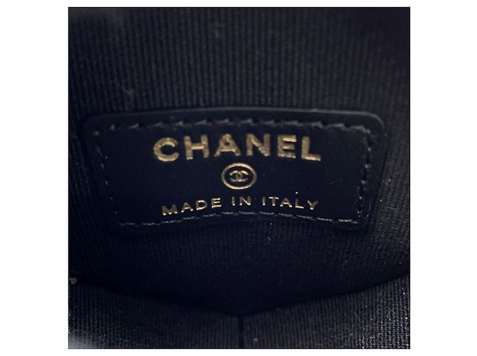 Charm per borsa Chanel Matelassé Heart Nero - vista 9